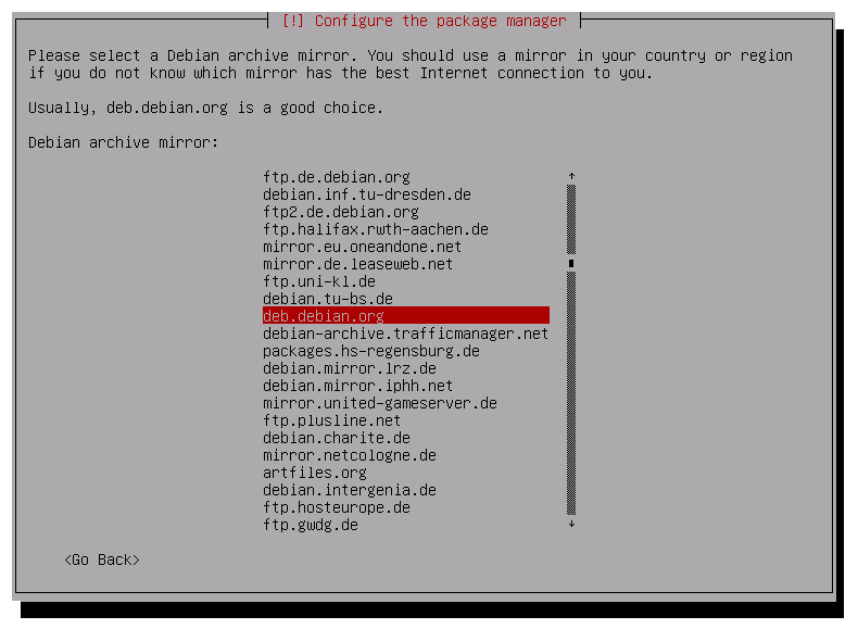 One partition for all files