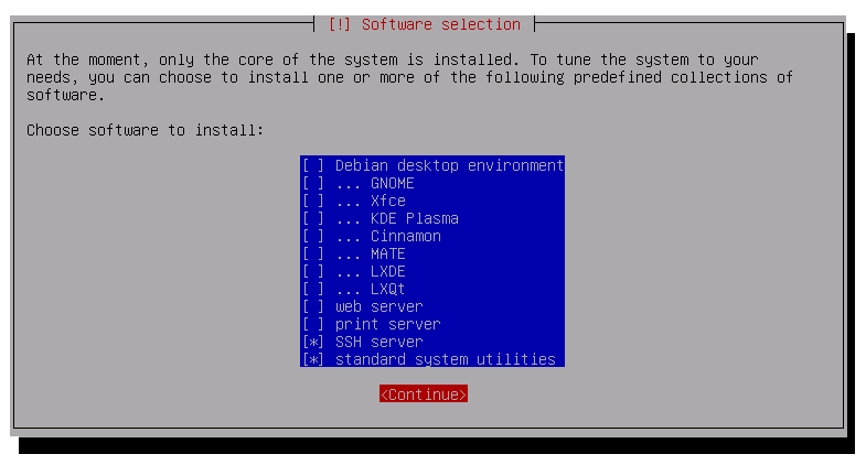 Software selection