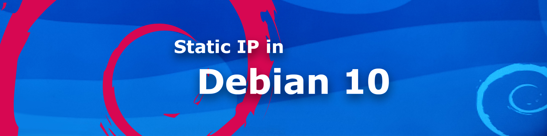 Static IP in Debian