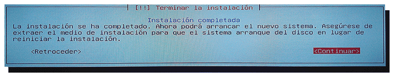 Instalación completa